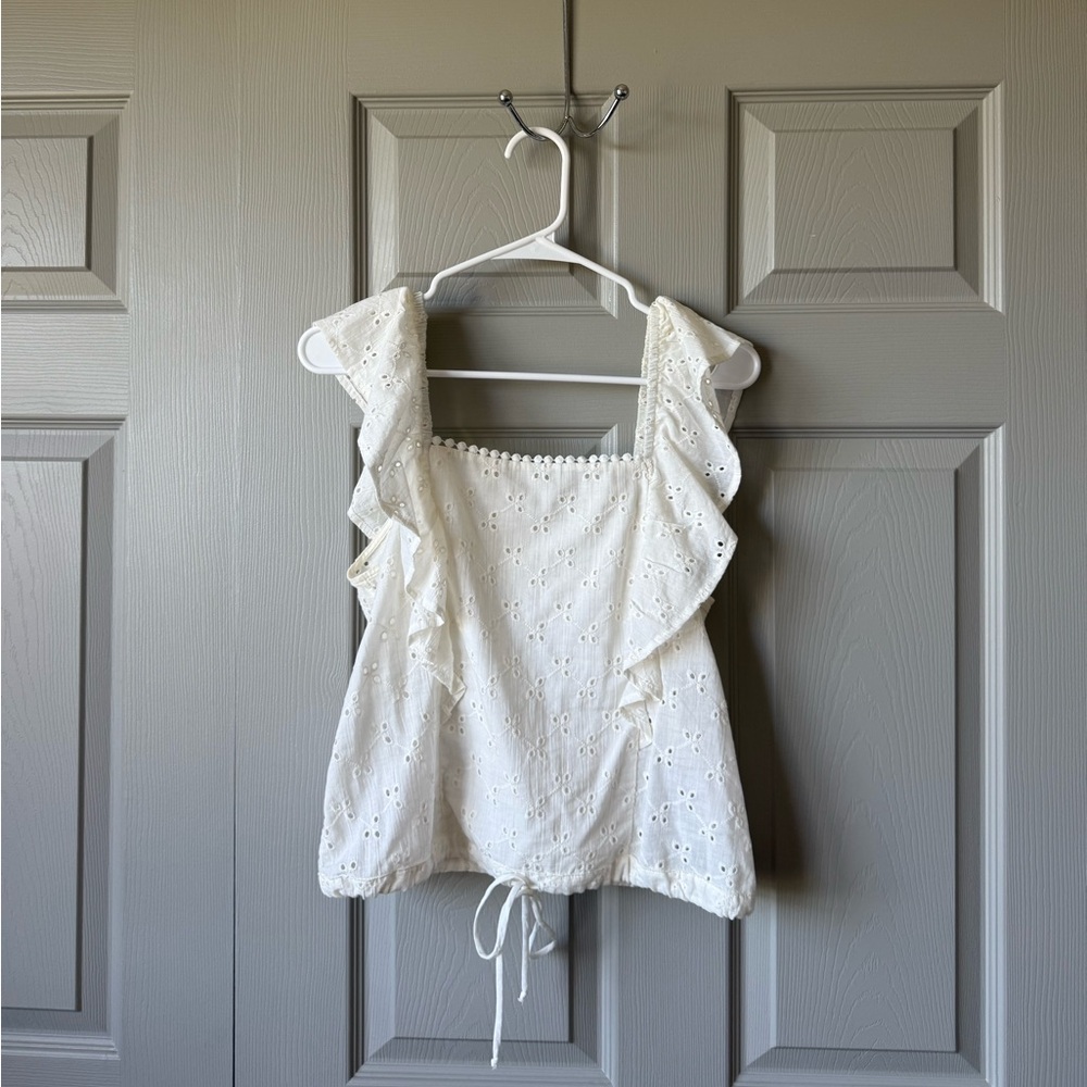 Altar'd State Flutter Sleeve Tank // Size Medium // Lightly worn